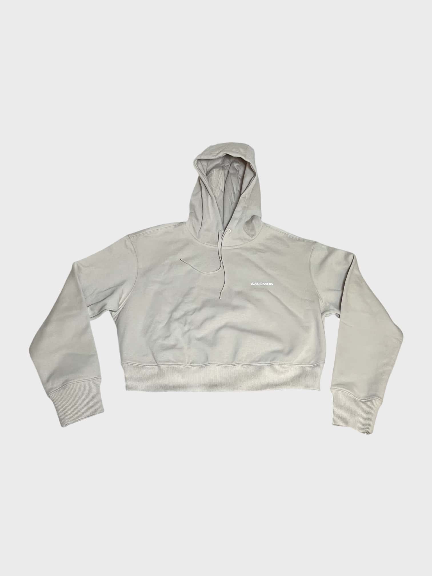 Logo Hoodie lyhyt naisten huppari