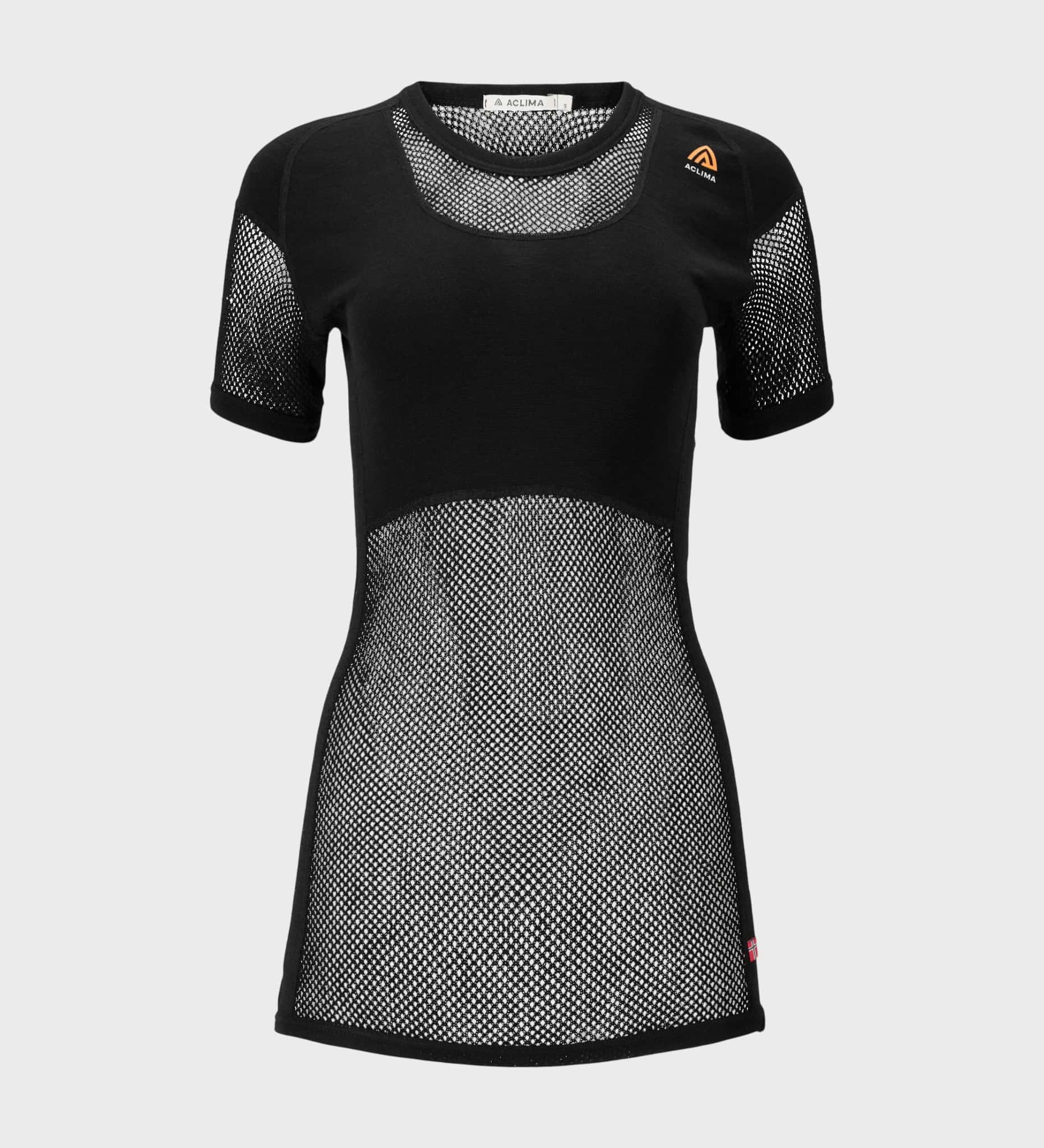 WoolNet naisten lyhythihainen verkkoaluspaita