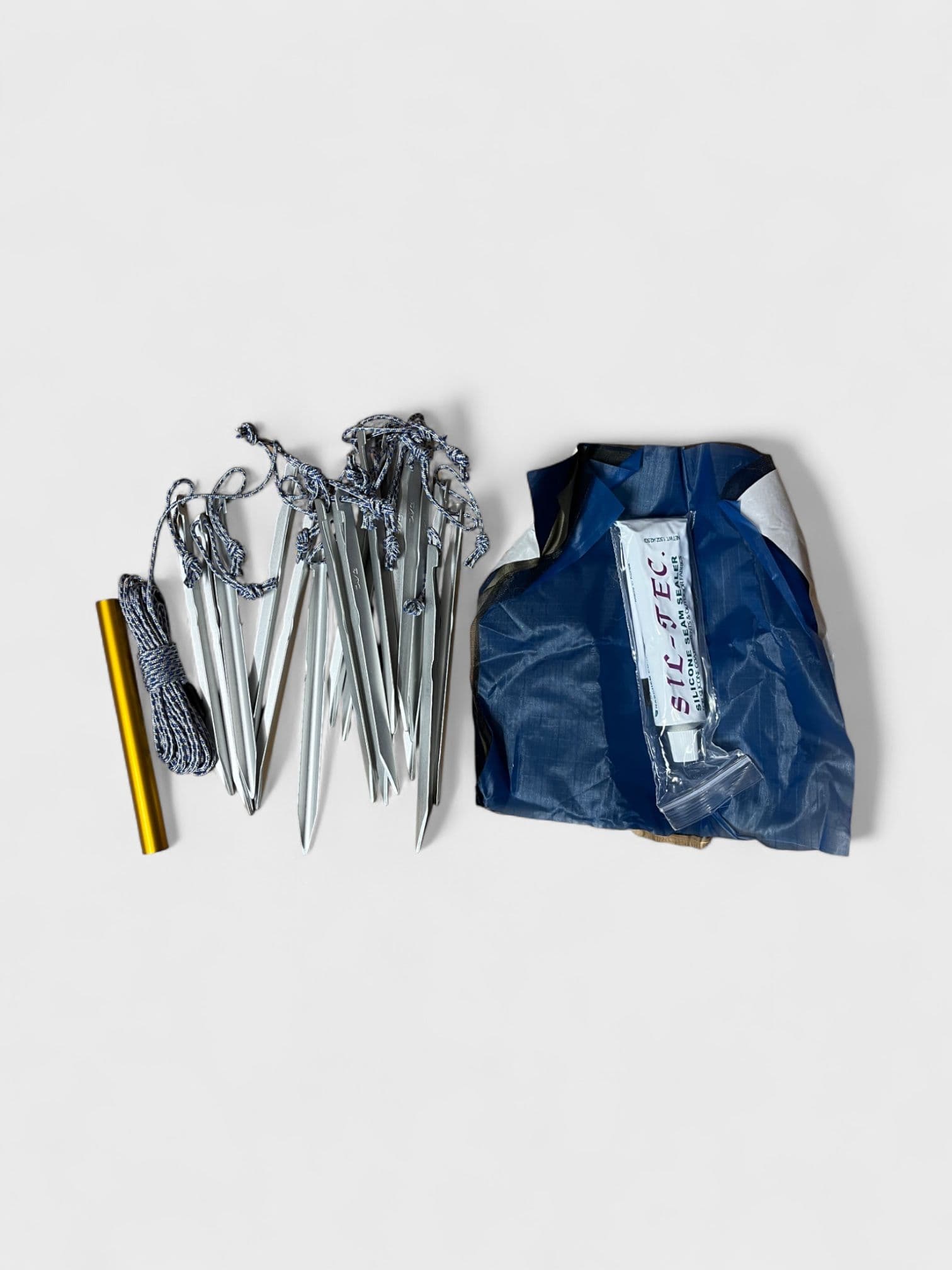 Telttakiilat Abisko V-peg 18kpl + telttapaikkasarja