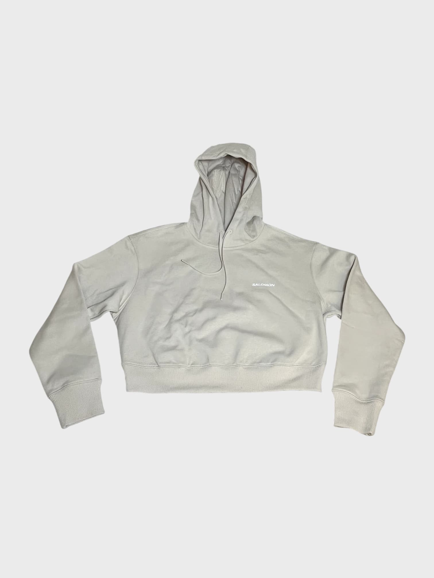 Logo Hoodie lyhyt naisten huppari