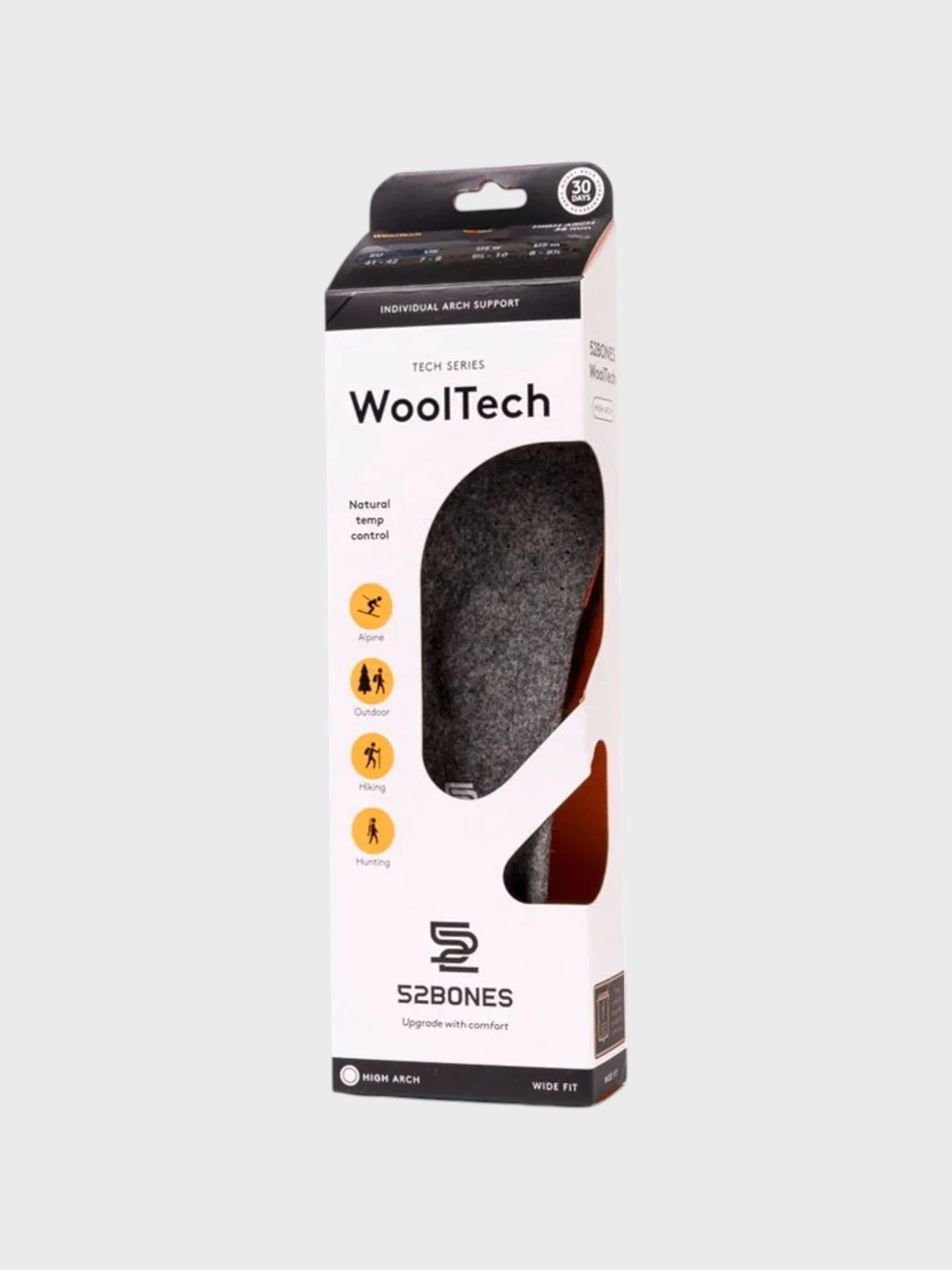 WoolTech high pohjallinen