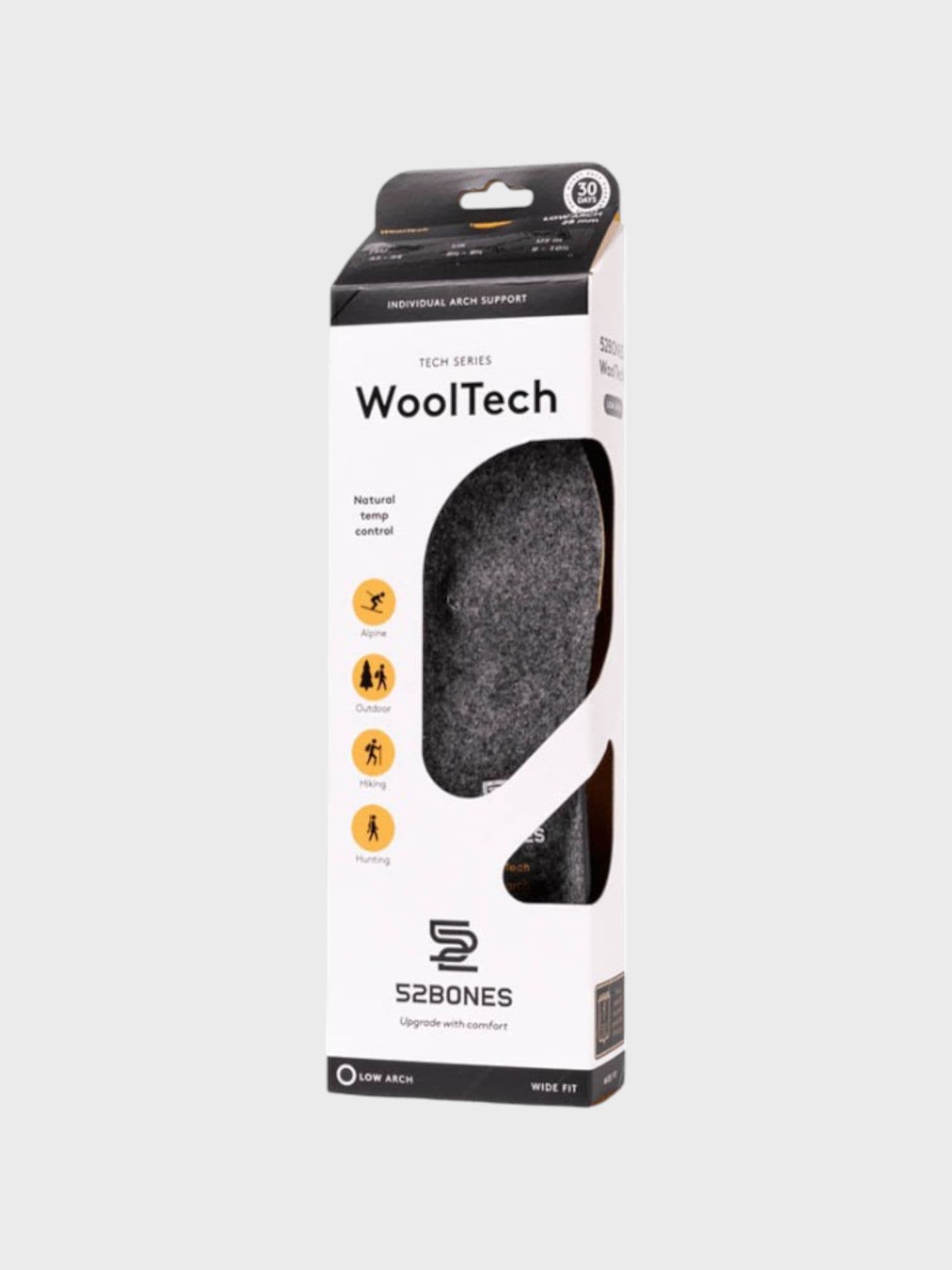 WoolTech low pohjallinen