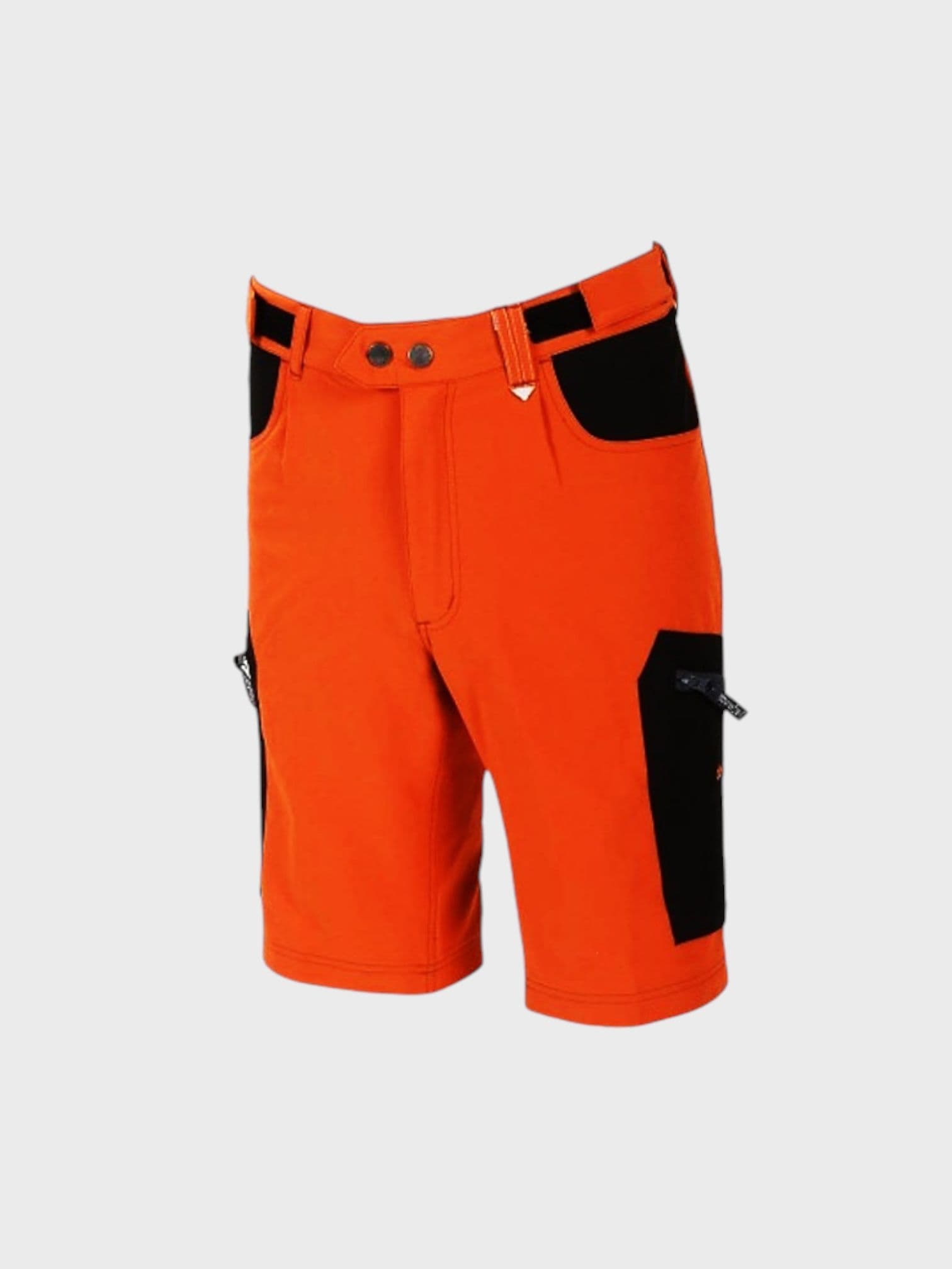 Comfort Fit miesten vaellusshortsit, oranssi