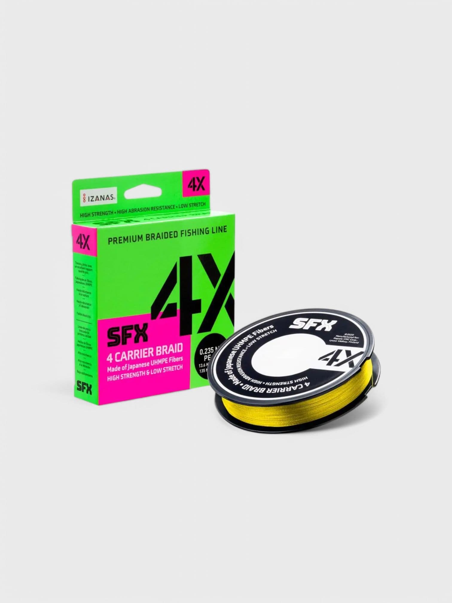 Sufix SFX 4X 135m kuitusiima keltainen