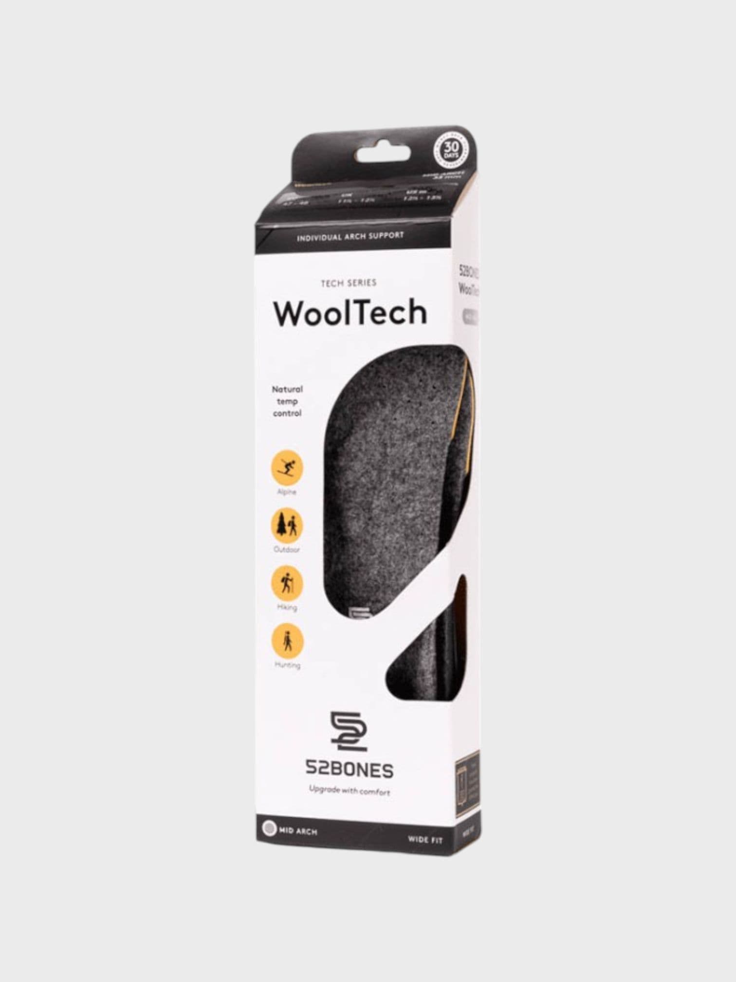WoolTech mid pohjallinen