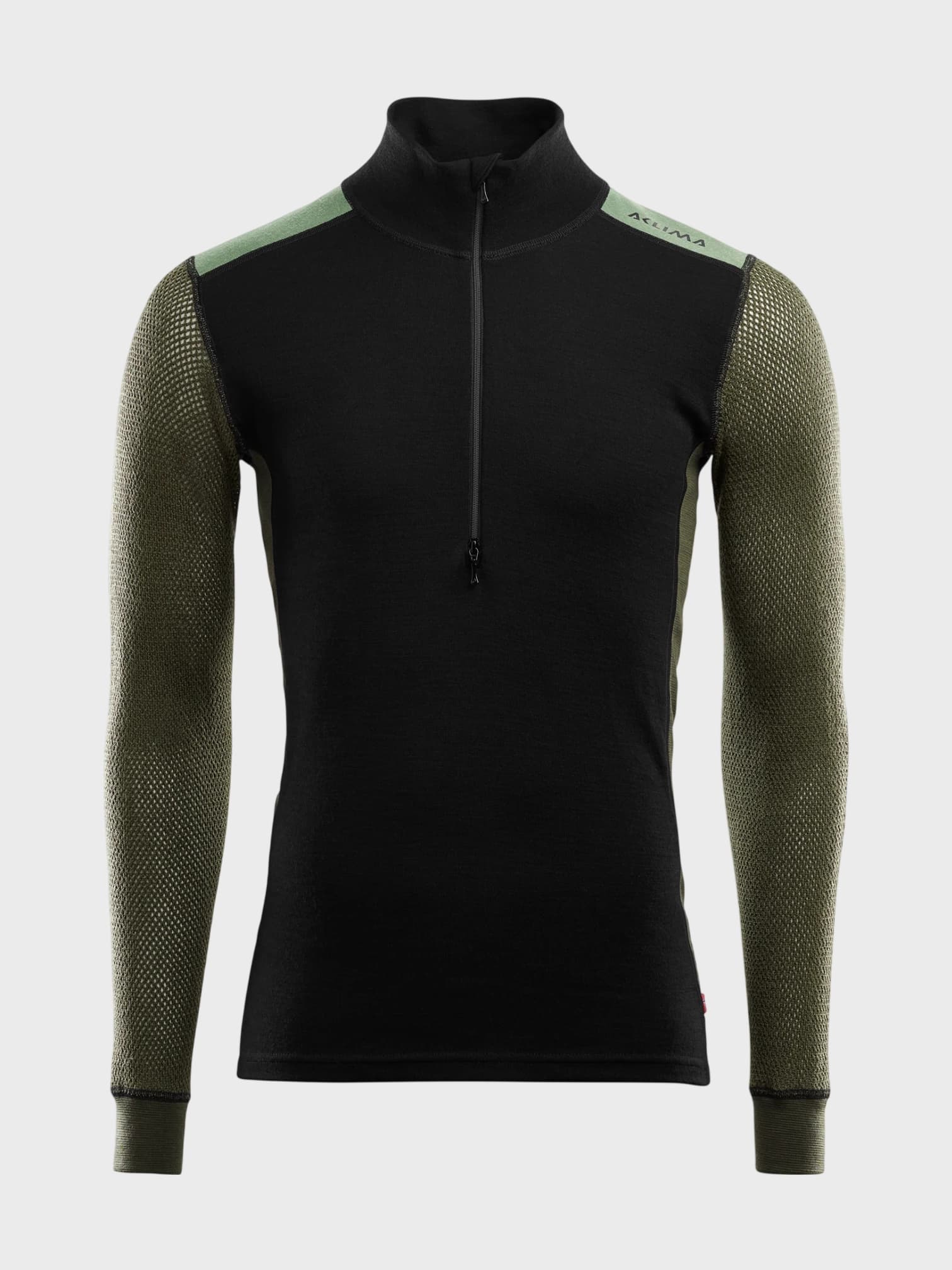 WoolNet Hybrid Mock Neck merinovillapaita