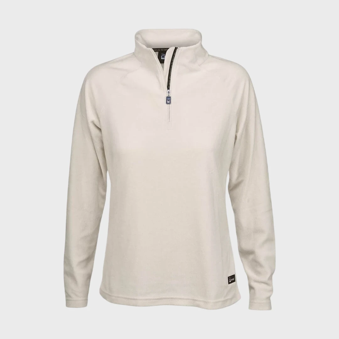 Naisten Cloud Fleece Zip Neck