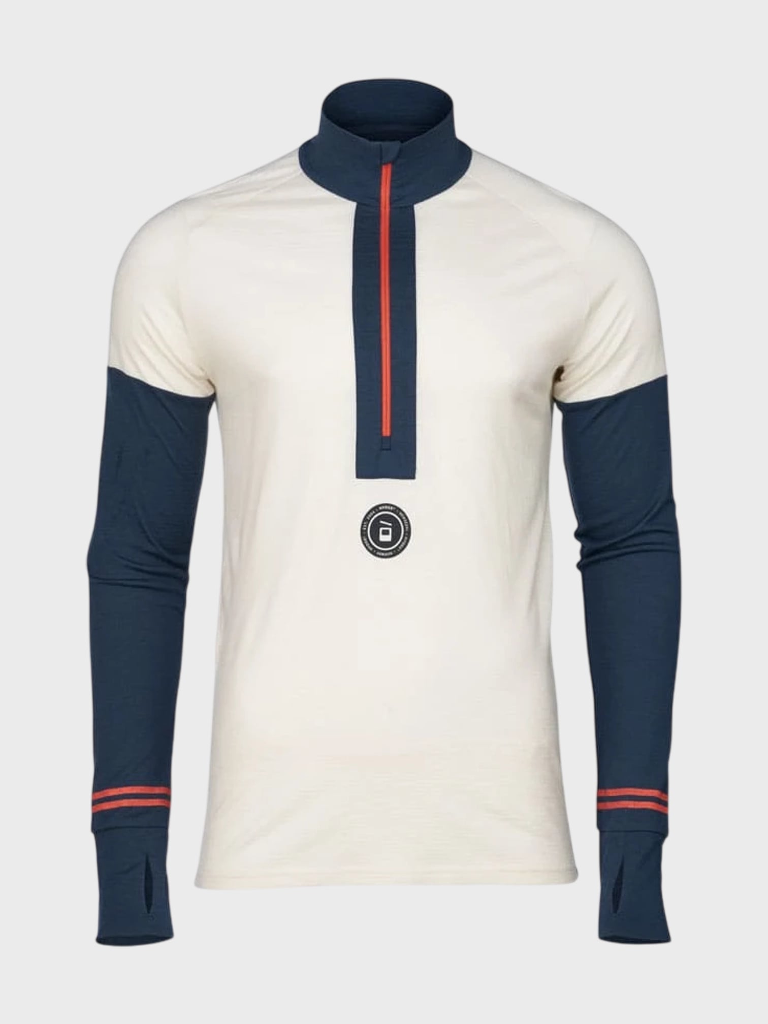 Hyggewool Zip Neck miesten paita